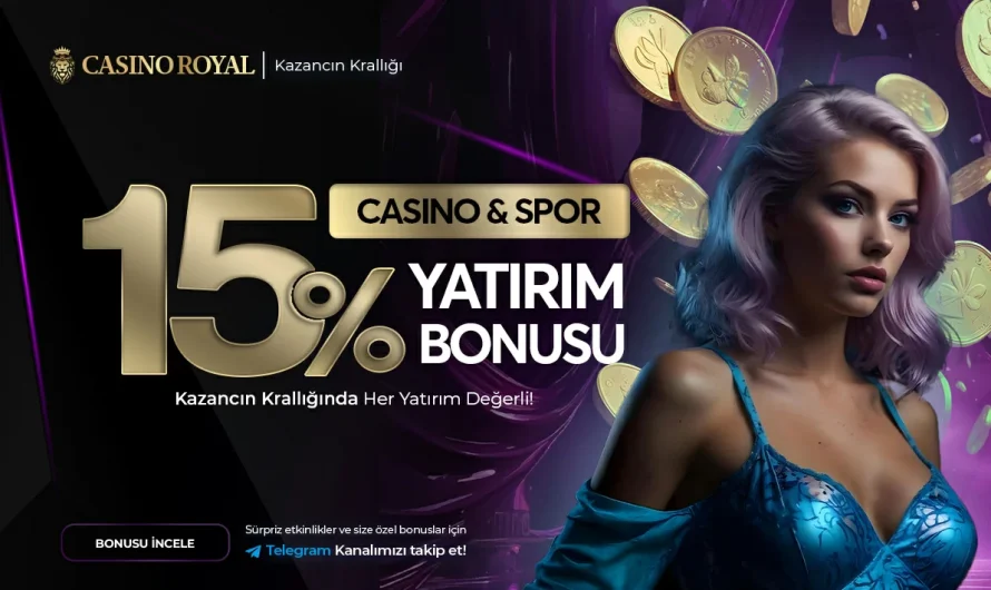 Casinoroyal Canlı Casino Bonusu
